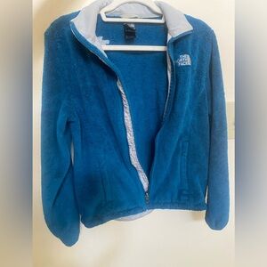North face Fuzzy Jacket, In good condition